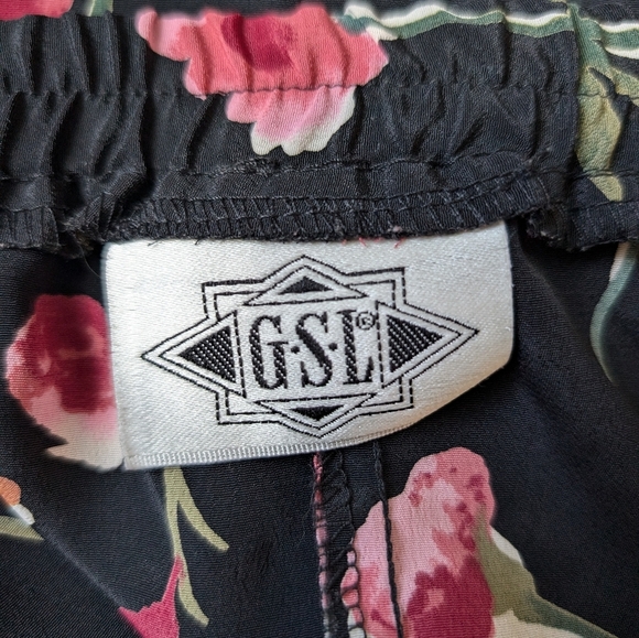 Y2K Vintage GSL Maxi Florals Cottagecore Skirt - Picture 4 of 4